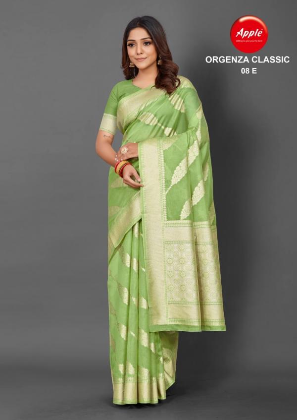 Apple Organza Classic 8 Fancy Wear Designer Exclusive Saree Collection